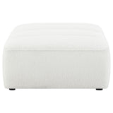 Sunny Natural Upholstered Ottoman by Coaster at Eve Furniture