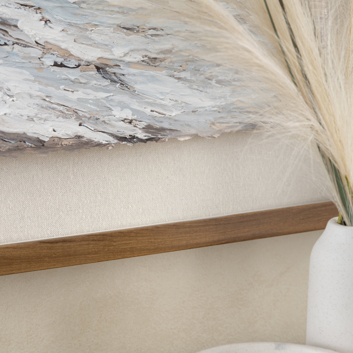 Sunny Shore 2 Brown/White Wall Art by Crestview at Eve Furniture