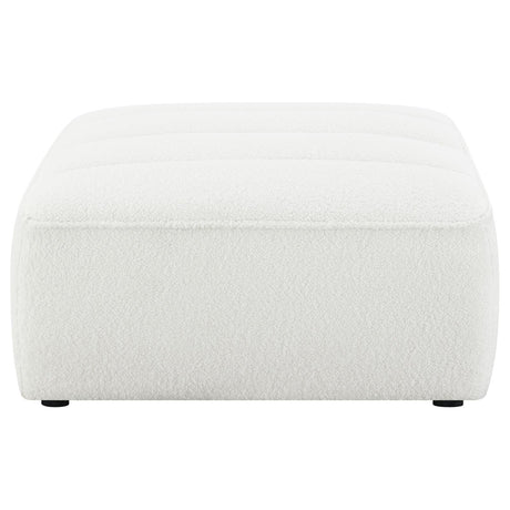 Sunny Natural Upholstered Ottoman by Coaster at Eve Furniture