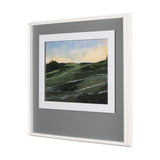 Sunrise Valley I by Mercana Studio a Hand Embellished Textured Framed Art Print Matted under Glass by Mercana at Eve Furniture