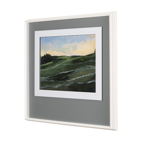 Sunrise Valley I by Mercana Studio a Hand Embellished Textured Framed Art Print Matted under Glass by Mercana at Eve Furniture