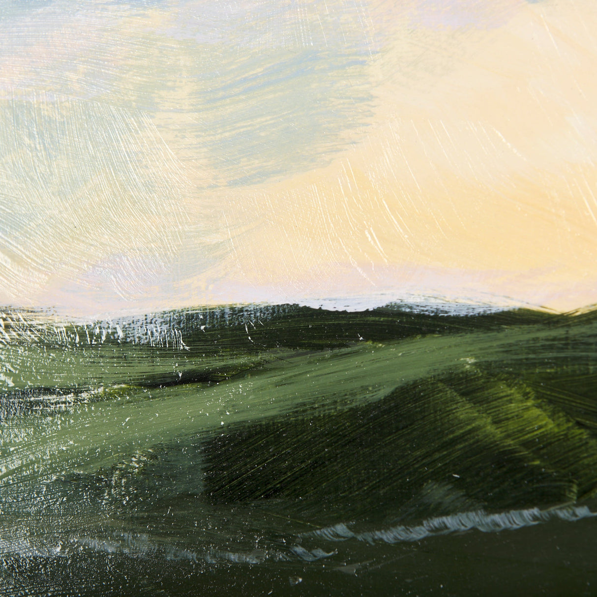 Sunrise Valley I by Mercana Studio a Hand Embellished Textured Framed Art Print Matted under Glass by Mercana at Eve Furniture