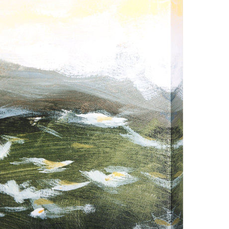Sunrise Valley II by Mercana Studio a Hand Embellished Textured Canvas by Mercana at Eve Furniture
