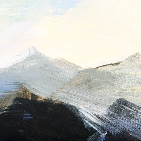 Sunrise Valley II by Mercana Studio a Hand Embellished Textured Canvas by Mercana at Eve Furniture
