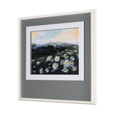 Sunrise Valley II by Mercana Studio a Hand Embellished Textured Framed Art Print Matted under Glass by Mercana at Eve Furniture