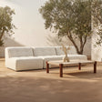Sunseeker Brown Stripe 3 Piece Outdoor Sofa by MOES at Eve Furniture