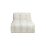Sunseeker Brown Stripe Outdoor Chaise by Moe's Home at Eve Furniture