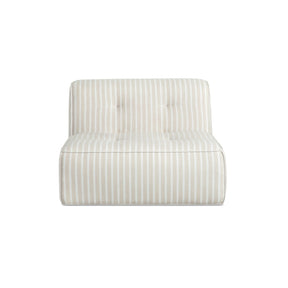 Sunseeker Brown Stripe Outdoor Slipper by MOES at Eve Furniture