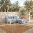 Sunseeker Light Blue 2 Piece Outdoor Nook by MOES at Eve Furniture