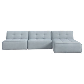 Sunseeker Light Blue 3 Piece Outdoor Lounge by MOES at Eve Furniture