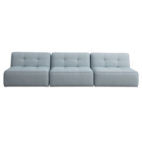 Sunseeker Light Blue 3 Piece Outdoor Sofa by MOES at Eve Furniture