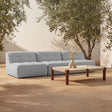 Sunseeker Light Blue 3 Piece Outdoor Sofa by MOES at Eve Furniture