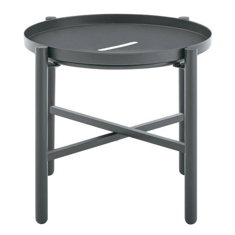 Sunset 3-Piece Patio Conversation Set in Grey by Manhattan Comfort at Eve Furniture