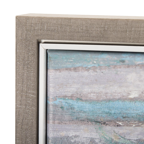 Sunshine Glare on The Waves I by Mercana Studio a Hand Embellished Textured Framed Canvas by Mercana at Eve Furniture
