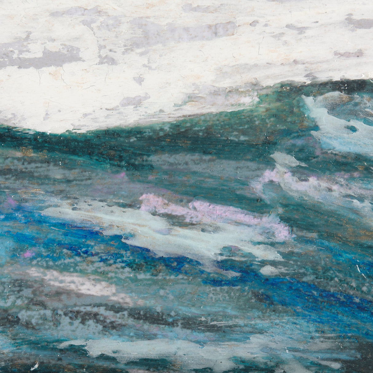 Sunshine Glare on The Waves II by Mercana Studio a Hand Embellished Textured Framed Canvas by Mercana at Eve Furniture