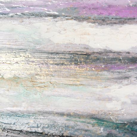 Sunshine Glare on The Waves II by Mercana Studio a Hand Embellished Textured Framed Canvas by Mercana at Eve Furniture