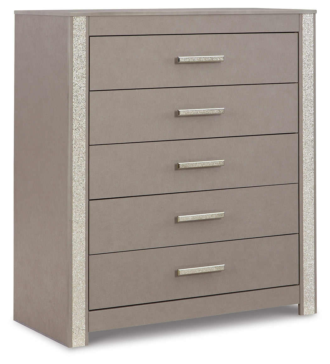 Surancha Gray Chest of Drawers