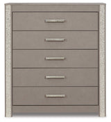 Surancha Gray Chest of Drawers