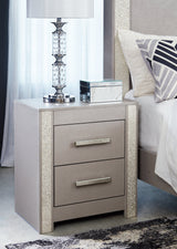 Surancha Gray Nightstand