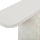 Suraya 55" Indoor/Outdoor Concrete Console Table by TOV Furniture at Eve Furniture