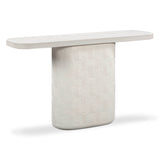 Suraya 55" Indoor/Outdoor Concrete Console Table by TOV Furniture at Eve Furniture