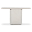 Suraya 55" Indoor/Outdoor Concrete Console Table by TOV Furniture at Eve Furniture