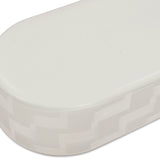 Suraya 55" Indoor/Outdoor Concrete Rounded Coffee Table by TOV Furniture at Eve Furniture