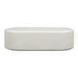Suraya 55" Indoor/Outdoor Concrete Rounded Coffee Table by TOV Furniture at Eve Furniture