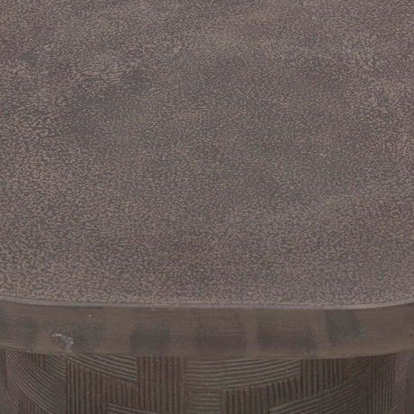Suraya Indoor/Outdoor Concrete Side Table by TOV Furniture at Eve Furniture