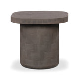 Suraya Indoor/Outdoor Concrete Side Table by TOV Furniture at Eve Furniture