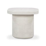 Suraya Indoor/Outdoor Concrete Side Table by TOV Furniture at Eve Furniture