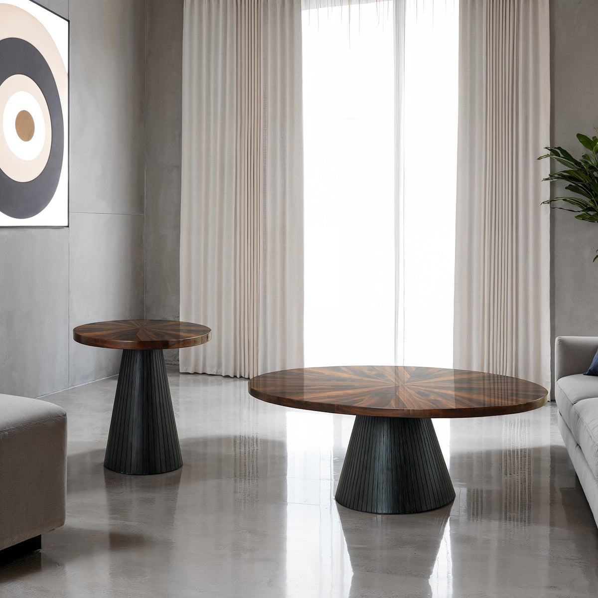 Surdal Black End Table