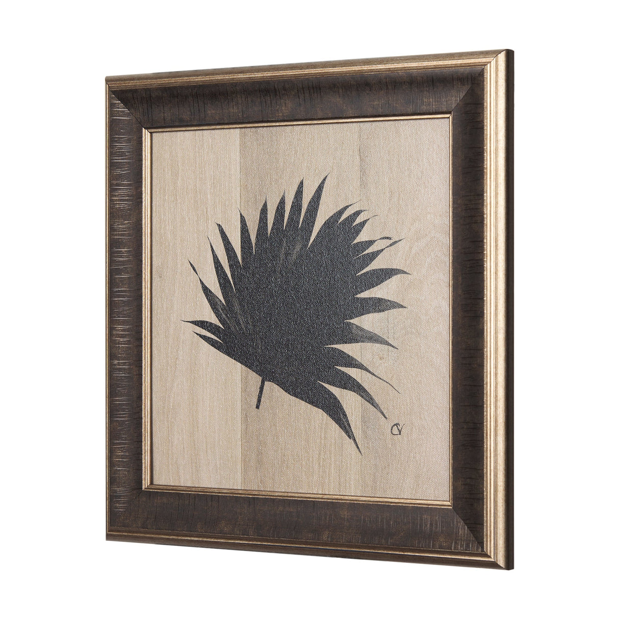 Surf Fence by Mercana Studio a Hand Embellished Textured Framed Art Print by Mercana at Eve Furniture