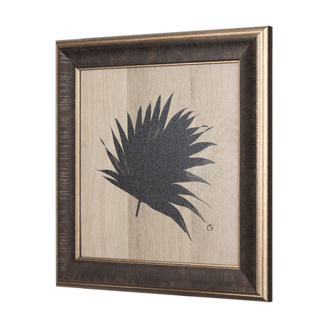 Surf Fence by Mercana Studio a Hand Embellished Textured Framed Art Print by Mercana at Eve Furniture