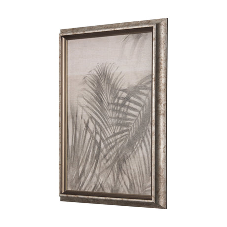 Surf Fence by Mercana Studio a Hand Embellished Textured Framed Art Print by Mercana at Eve Furniture