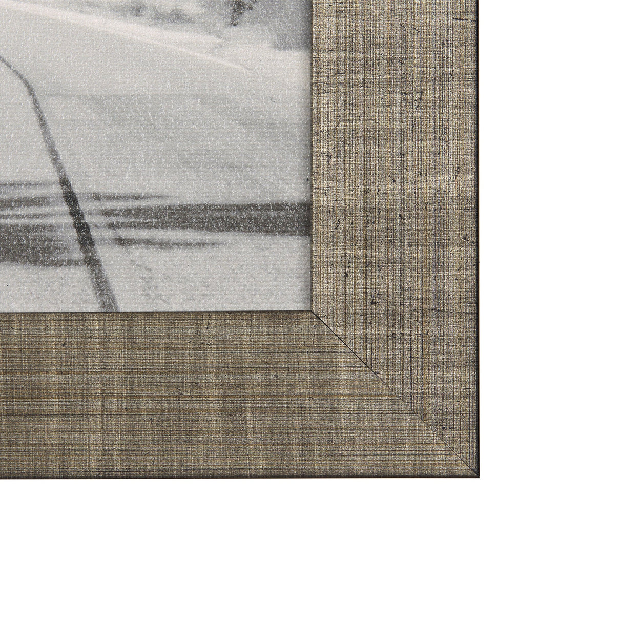 Surf Fence by Mercana Studio a Hand Embellished Textured Framed Art Print by Mercana at Eve Furniture