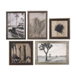 Surf Fence by Mercana Studio a Hand Embellished Textured Framed Art Print by Mercana at Eve Furniture