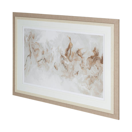 Surface by Corrie LaVelle a Hand Embellished Textured Framed Art Print Matted under Glass by Mercana at Eve Furniture