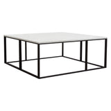 Surface Marble Square Coffee Table by Diamond Sofa at Eve Furniture