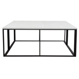 Surface Marble Square Coffee Table by Diamond Sofa at Eve Furniture