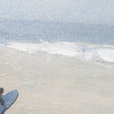 Surfers and The Sea I by Mercana Studio a Hand Embellished Textured Framed Art Print by Mercana at Eve Furniture