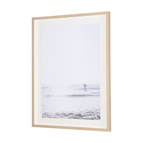 Surfing the Horizon by Shot By Clint Framed Photo Print Matted under Glass by Mercana at Eve Furniture