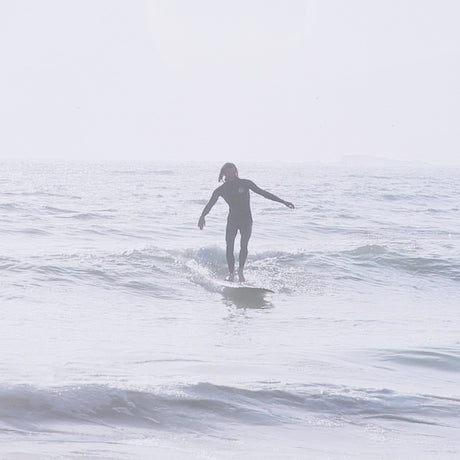 Surfing the Horizon by Shot By Clint Framed Photo Print Matted under Glass by Mercana at Eve Furniture