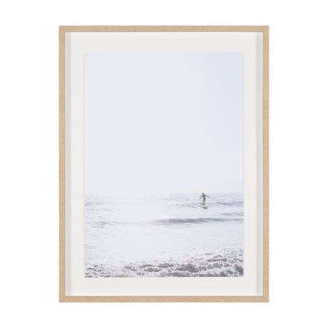Surfing the Horizon by Shot By Clint Framed Photo Print Matted under Glass by Mercana at Eve Furniture