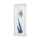 Surfs Up 2 by Mercana Studio a Hand Embelished Textured Framed Art Print by Mercana at Eve Furniture