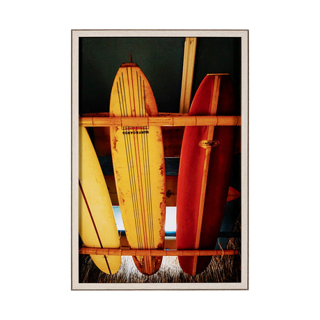 Surfshop by Urban Octopus a Framed Photo Art Print Matted under Glass by Mercana at Eve Furniture