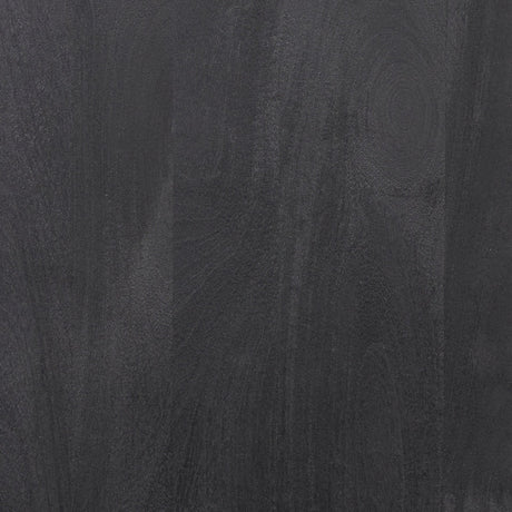 Suri Black Wood W/Glass Doors Arched Curio Cabinet by Mercana at Eve Furniture