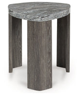 Surmour Gray/Brown End Table