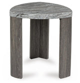 Surmour Gray/Brown Coffee Table and End Table by Ashley at Eve Furniture