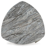 Surmour Gray/Brown Coffee Table and End Table by Ashley at Eve Furniture